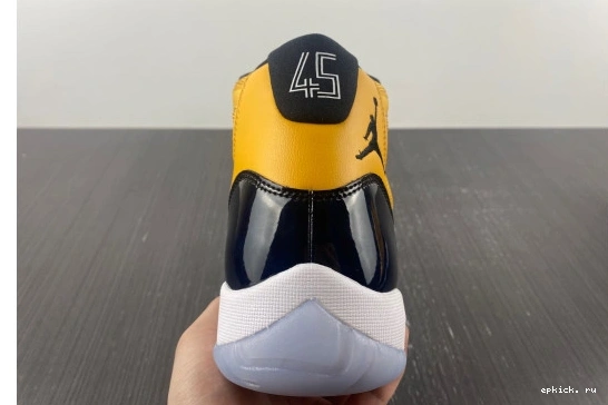 Cheap EP Jordan 11 yellow and Air AJ11 black 0507